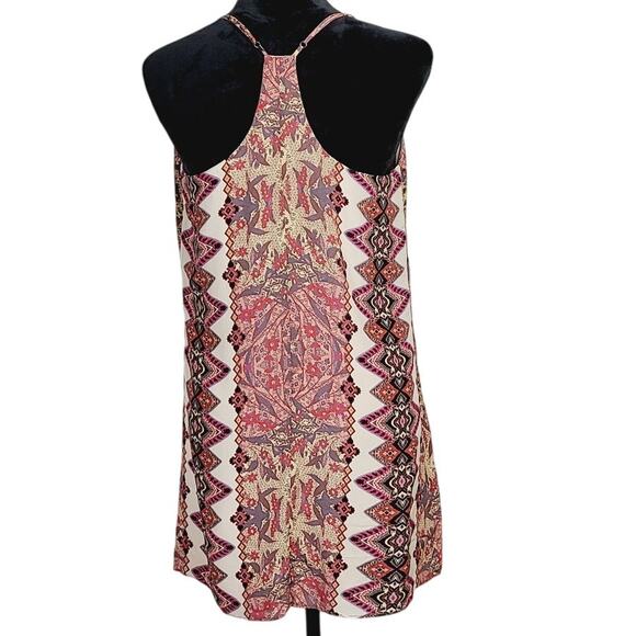 Lavender Brown Silk Halter Dress - Size Medium PRE-OWNED, EUC - Picture 2 of 8